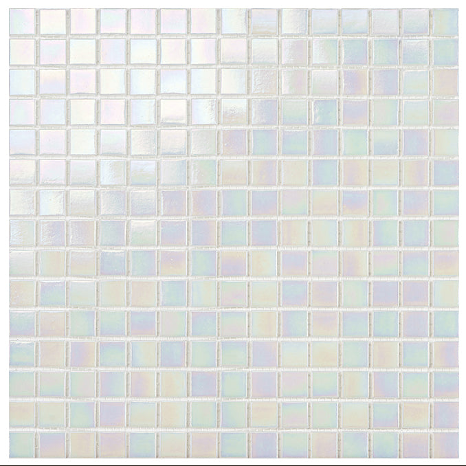 WA01 Iridescent Quartz Glass Mosaic