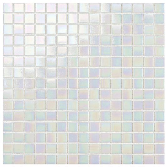 WA01 Iridescent Quartz Glass Mosaic